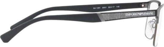 Emporio Armani Men's Prescription Eyeglass Frame Black EA1061 3001
