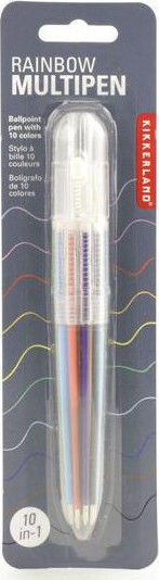 Kikkerland Regenbogen 10in1 Kugelschreiber Ballpoint