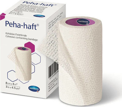 Hartmann Peha-Haft Elastic Cohesive Bandage 8cm x 4m