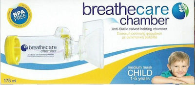 Asepta Breathcare Αεροθάλαμος Εισπνοών Κατάλληλος για Παιδιά με Μάσκα 1-5 Ετών