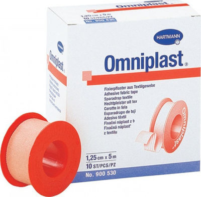 Hartmann Omniplast Stoff Verbandband 1.25cm x 5m