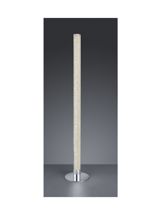 Trio Lighting Leia LED Floor Lamp H104xW18cm. with RGB Light 1000lm Silver