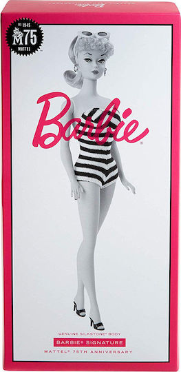Barbie 75η Επέτειος Συλλεκτική Κούκλα για 6+ Ετών
