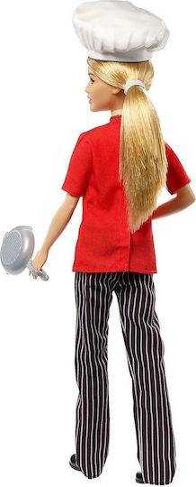 Barbie You Can be Anything Σεφ Κούκλα για 3+ ετών+ Ετών