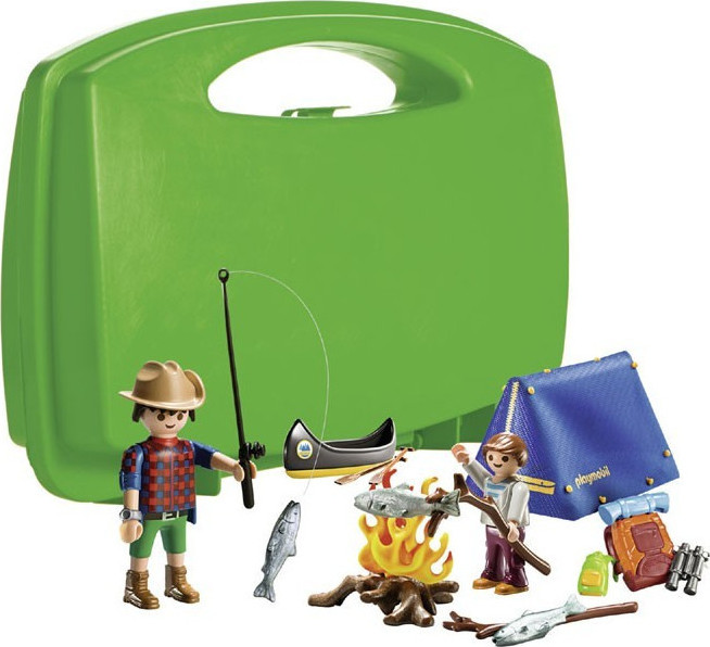Playmobil Family Fun: Camping Adventure Carry Case