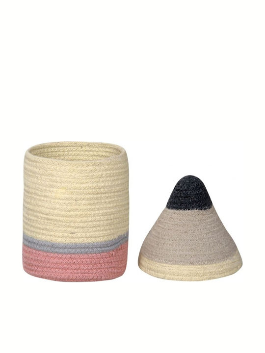 Lorena Canals Children's Storage Basket Pencil Multicolour 25x25x45cm 1pcs