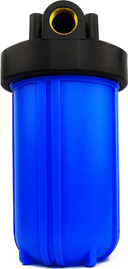QWaterFilters WH1 Συσκευή Φίλτρου Νερού Κεντρικής Παροχής / Κάτω Πάγκου Μονή 1'' NW.0113