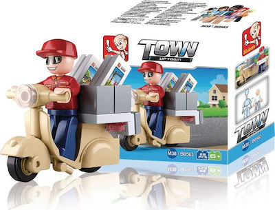 Sluban Building Block Town Courier for 6+ years 28pcs