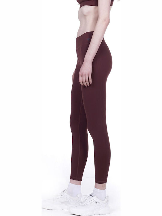 Women's Long Training Legging Brown