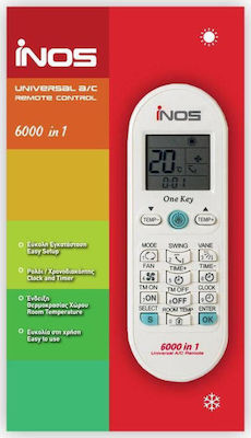 iNOS 6000 in 1 Universal Telecomandă pentru Aer Conditionat