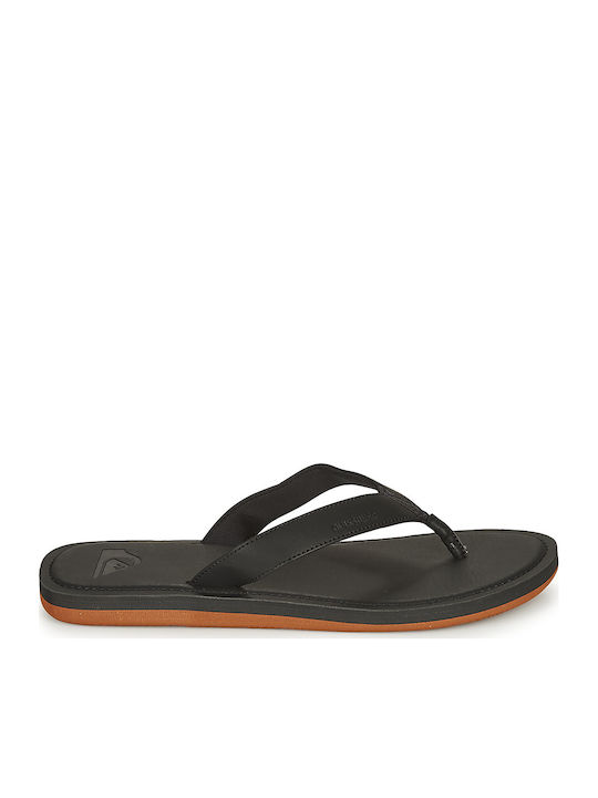 Quiksilver Molokai Herren-Flip-Flops Schwarz