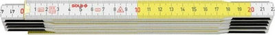 Sola HF 2/10 Wooden Folding Ruler 2m