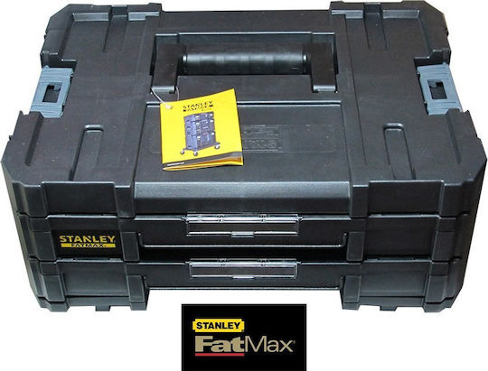 Stanley FatMax TSTAK IV Hand Tool Case Plastic Dimensions: W44xD33.1xH17.6cm