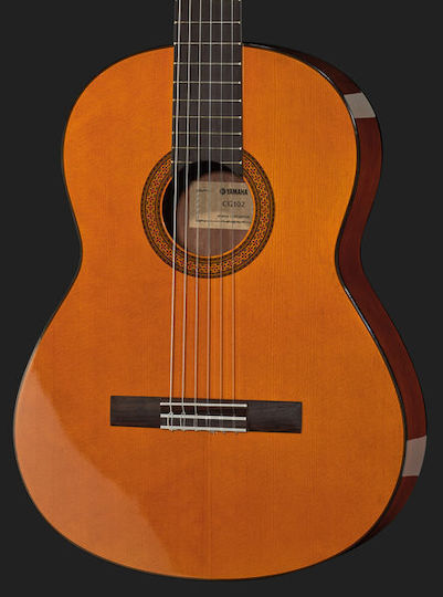 Yamaha CG102 Classical Guitar 4/4 Natural Gloss M020.27392