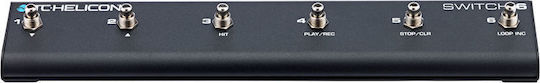 TC Helicon Switch-6 SWITCH-6 Pedală Footswitch Chitară electrică