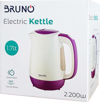 Bruno Kettle 1.7lt 2200W Purple