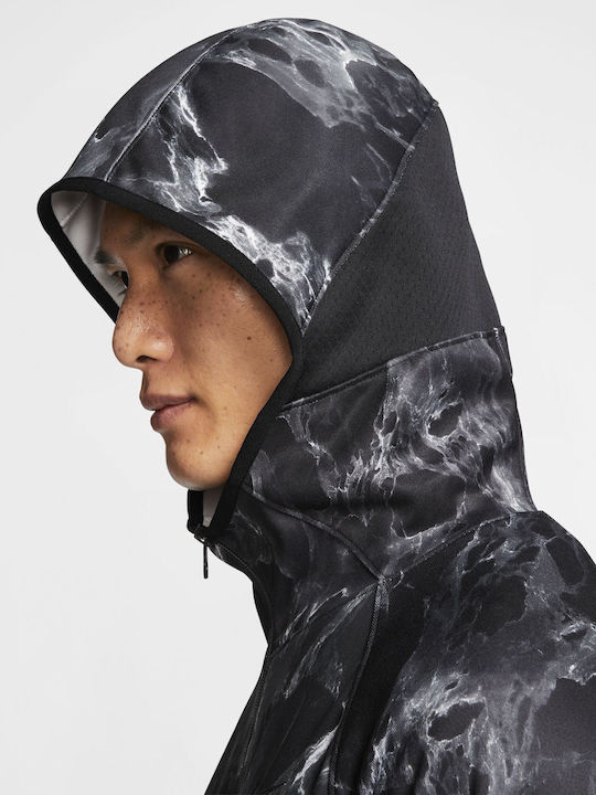 Spotlight Men's Jacket Hooded Black