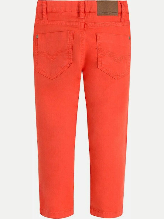 Mayoral Boys Fabric Trouser Orange