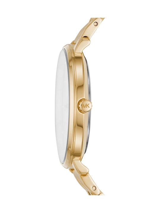 Michael Kors Pyper Women's Watch with Gold Metal Bracelet