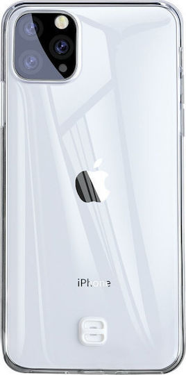 Baseus Transparent Key Back Cover Σιλικόνης με Λουράκι Διάφανο (iPhone 11 Pro)