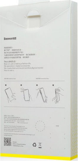 Baseus Transparent Key Back Cover Σιλικόνης με Λουράκι Διάφανο (iPhone 11)