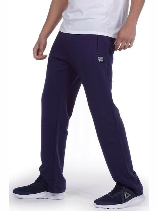 Body Action Men's Sweatpants Navy Blue