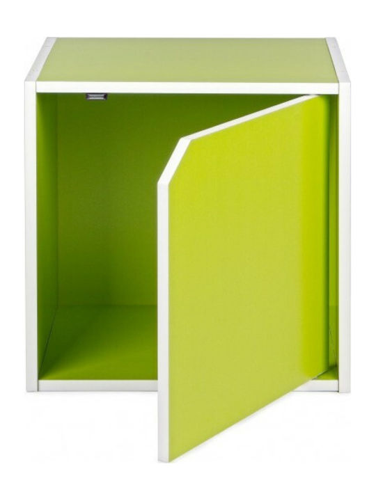 Cabinet Wall Color Cube Green 35x29.2x35cm