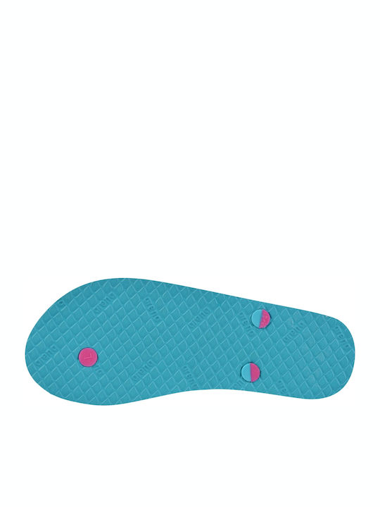 Eddy Frauen Flip Flops in Türkis Farbe