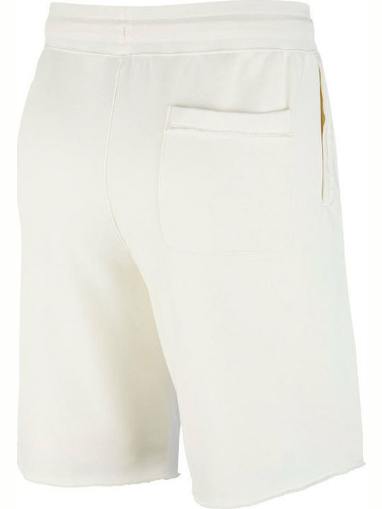 Alumni Fleece Sweat Men's Athletic Shorts White