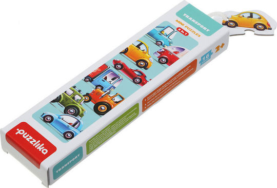 Kids Puzzle 8 in 1 Cars for 2+ Years 16pcs Cubika
