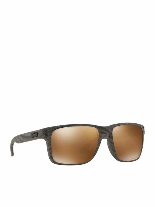 Oakley Holbrook XL Men's Sunglasses with Gray Plastic Frame and Brown Polarized Lens OO9417-06