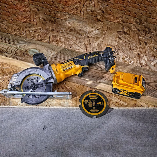 DEWALT DCS571P2 Circular Saw Brushless 18V 2x5Ah With Dust Suction System