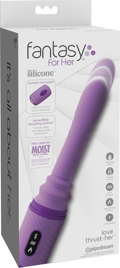 Pipedream Fantasy For Her Love - Thrust Her 30cm Purple