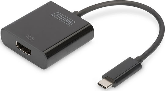 Digitus Converter USB-C male to HDMI female 1pcs DA-70852