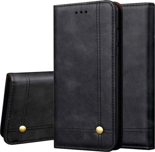 Prestige Book Δερματίνης Μαύρο (Huawei P30)