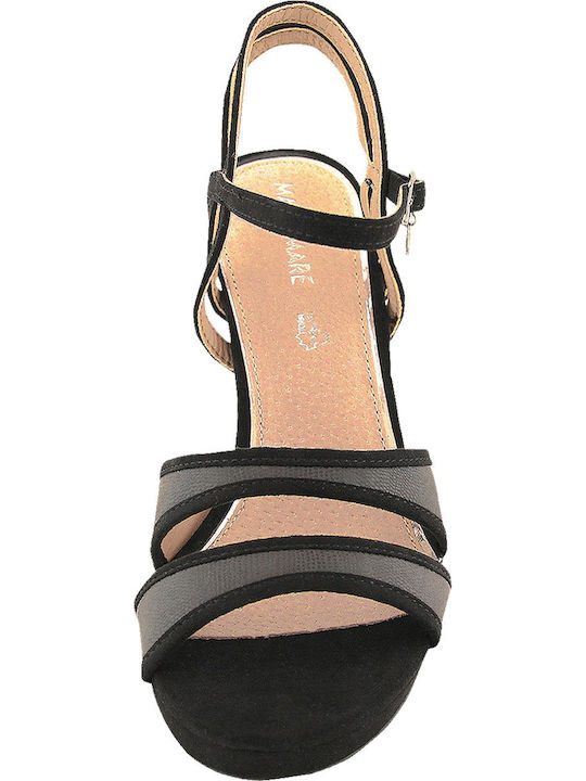 Sedrata 67709 Sandals Black