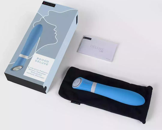 bswish Bgood Deluxe Mini Κλασικός Δονητής 19cm Blue