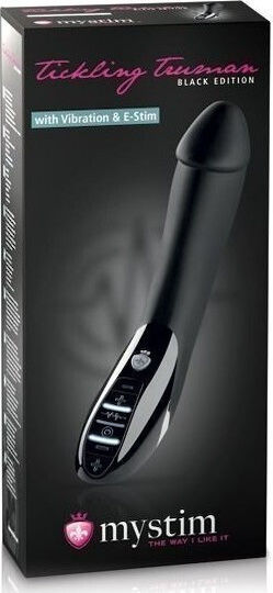 Mystim Tickling Truman E-Stim Δονητής G-Spot 27cm Black