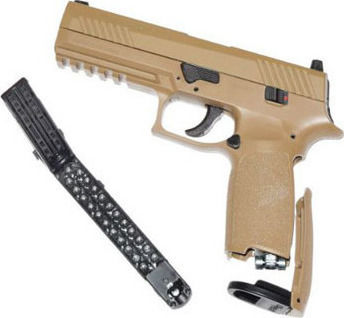 SigSauer Αεροβόλο Πιστόλι CO2 P320 FDE Blowback 4.5mm