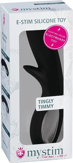 Mystim Tingly Timmy Δονητής Rabbit 27cm Black