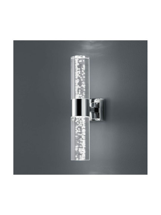 Trio Lighting Bolsa Φωτιστικό Μπάνιου LED Ασημί 7x7εκ. Trio Lighting Bolsa Φωτιστικό Μπάνιου LED Ασημί 7x7εκ.