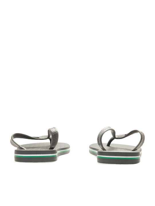 Classic Brazil II Men's Flip Flops Gray