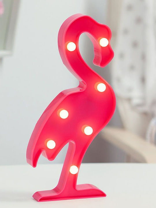 Kiokids Παιδικό Φωτιστικό Τοίχου Led Πλαστικό Φλαμίνγκο