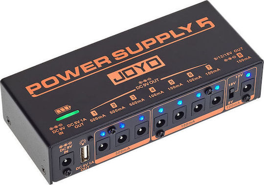 Joyo JP-05 Захранващи устройства за педали Електрическа китара