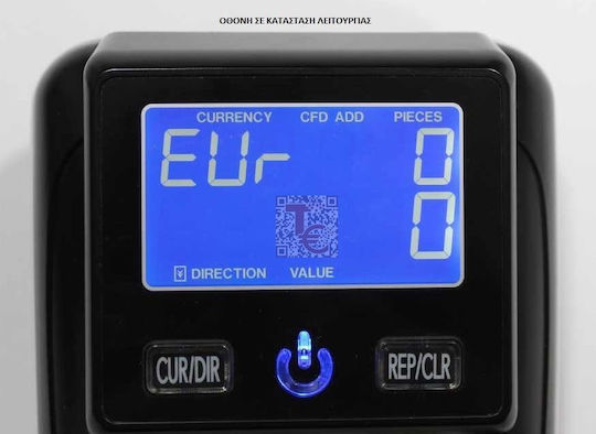 TE Tameiaki Express Fälschungssicherheitsgerät für Banknoten EUR USD GBP TE-122 mit Batterie
