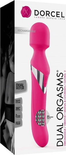 Dorcel Dual Orgasm Δονητής Μασάζ 24cm Pink