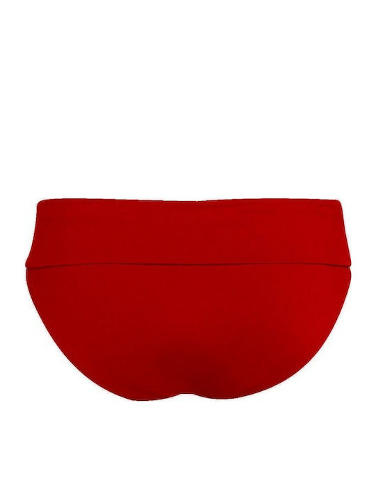 Bluepoint Bikini Slip Hohe Taille Rot