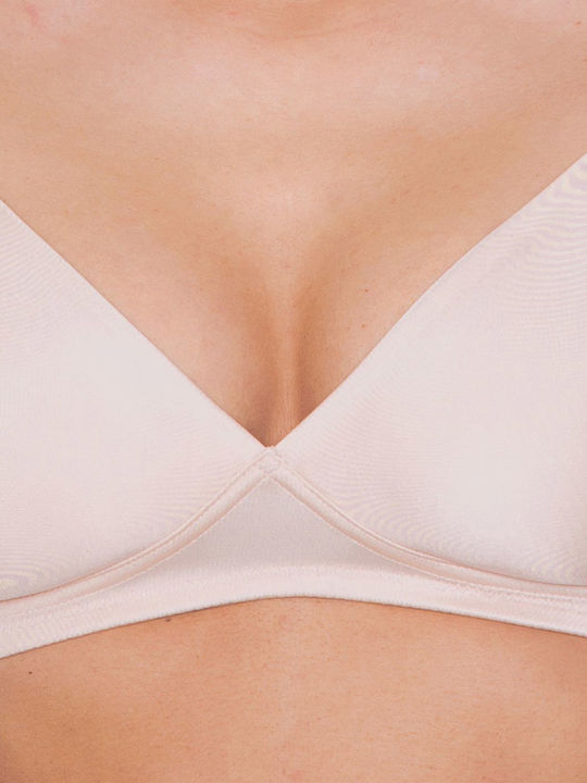 Soft Sensation Бежов Сутиен без подложка & без Банели