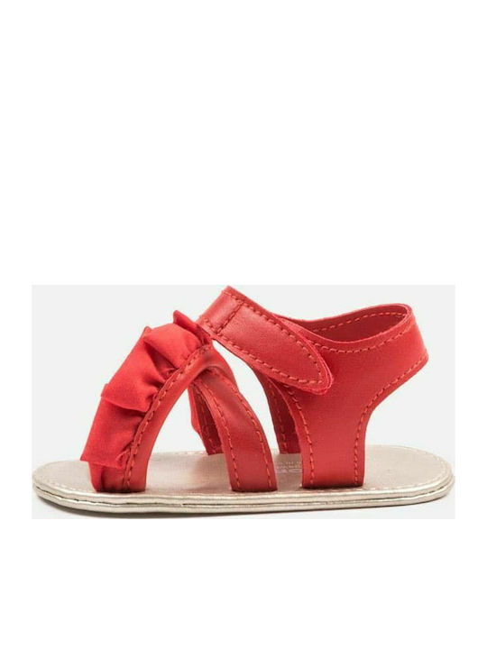 Mayoral Baby Sandals Red