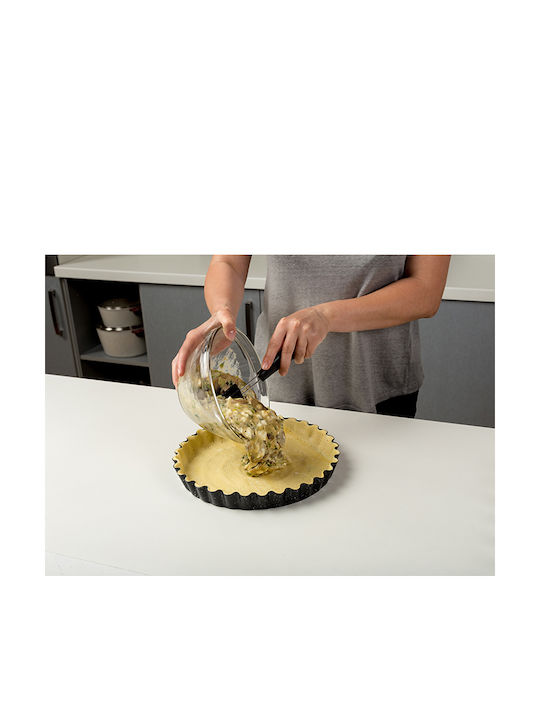Nava Marble Aluminum Tart Baking Pan Nature Black 28x28x3.5cm
